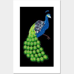 Peacock Posters and Art